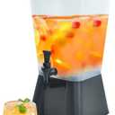 Hakka 5 Gallon Drink Dispenser, Commercial Juice Dispenser for Parties 19L Water Beverage Dispenser with Spigot Catering Supplies for Buffets, Restaurants