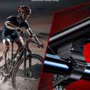 High Lumen Bike Light Set, Prasky Rechargeable Bicycle Lights Front and Rear, Super Bright LED Headlight, IP65 Waterproof Multiple Modes Road Mountain Bike Lights for Night Riding