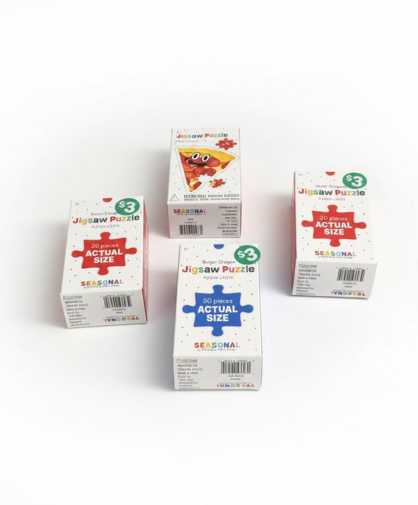 Jigsaw Puzzle Pack Of 4