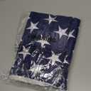 Universal Boat USA Flag Marine: Sailing double side 50 Embroidered Stars American flag with 4 Boat Flag Pole Kits (37x57)