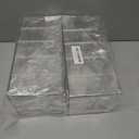 Belt Organizer - 2 Pack Clear Stackable Belt holder For Closet Drawer Storage - 5 Compartments with Removable Dividers, Multi-Purpose Display Bins With Inserts For Ties,Socks, underwear (2)