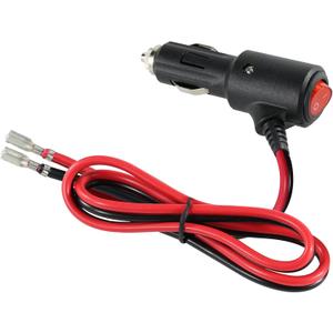 SPARKING 12Volt Replacement Cigarette Lighter Male Plug with On Off Switch - 2FT 12V Fused 15amp Cigarette Male Plug with 16AWG Lead, 12V DC Car Plug for Car Cooler,Cb Radio, Air Compressor