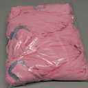 Howhic Pack of 60 Spandex Chair Sashes Bows Stretch Chair Cover Band with Buckle Slider Universal Elastic Chair Ties for Wedding Banquet Party Event Decoration (Pink)