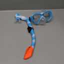 1 Set Snorkeling Gear for Kids, Kids Snorkel Set for Ages 6-14, Dry Top Snorkel Mask Set for Youth Boys Girls Junior, Tempered Glass Diving Swimming Mask Goggles