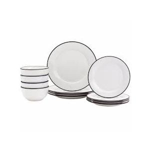GALLERY SERVICE for 4 , 12 Piece burke dinnerware set GALLERY SERVICE for 4 , 12 Piece burke dinnerware set