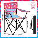 Lightweight Folding Camping Chair with Cup Holder Comfortable Portable Beach Chair with Carry Bag for Outdoor Sport Travel Fishing Picnic Hiking Backyard Tailgates