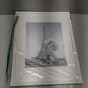 upsimples 12x16 Picture Frame, Display Pictures 8.5x11 with Mat or 12x16 Without Mat, Wall Hanging Photo Frame, White, 1 Pack