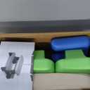 Little Tikes Easy Store Jr. Picnic Table with Umbrella - Blue / Green (Junior)