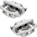 Front Left Right Disc Brake Caliper Assembly Calipers Set Compatible with Ford F-250 Super Duty 2005-2012, for F-350 Super Duty 2005-2012, Replace 18-B5022 18-B5023