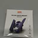 ATMOMO Gold with AB Color Plated Bling Crystal Car Phone Mount Universal Air Vent Car Phone Holder Dashboard Phone Mount Stand Holder