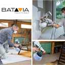 Paint Sprayer - BATAVIA HVLP Electric Spray Paint Gun, 1200ml High Capacity Container Easy to Clean, 4 Nozzles and 3 Patterns, for Furniture, Cabinets, Fence, Walls, Door, Garden Chairs etc