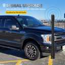 Universal Car Antenna Compatible with Ford Jeep JKU JLU Wrangler JK Rubicon Sahara Gladiator 2007-2024, Designed for Optimized FM/AM Reception, Flexible Rubber Antenna Replacement, (2in1,7&13IN)