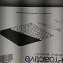 Inflatable Wheelchair Seat Air Cushion - 16" x 16" - High Profile - Pressure Sore and Ulcer Treatment - Dual Valve for Pressure Redistribution - Includes Pump, Nylon Cover, and Repair Kit