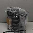 Single Serve Coffee Maker, Iced and Hot Coffee Machine for K Cup & Grounds, Compact Design, 40oz Removable Water Reservoir, 6 to 24 Oz Brew Sizes, Fits 7.3" Travel Mug, Black