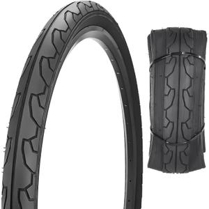 SIMEIQI 26x1.95 Slick Bike Tires (50-559) or with 26" Bike Tubes 32mm Schrader Valve Suitable for 26 x 1.90 26 x 1.95 26 x 2.0 26 x 2.125 Bicycle Tires and Tubes for City Road Bicycles