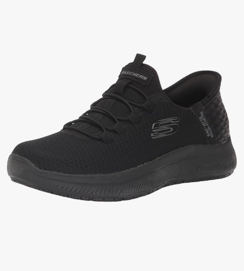 Skechers Women's Slip-Ins Summits - Enslee Slip Resistant Sneakers Size 8