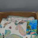 5x7 Pink and Green Nursery Rug - Colorful Rug for Playroom, Bedroom, Living Room, Insect Butterfly Floral Non-Slip Soft Carpet