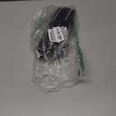 2.5" Tactical Dog Collar for Medium Dogs, Adjustable Heavy Duty Military Nylon Dog Collar with Reflective Stitching & Padded Handle for Hiking/Running/Training (Black,M) (Neck Girth: 14"-20"(36-50cm))