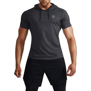 NELEUS Men's Dry Fit Performance Athletic Shirt with Hoods, 2 Pack, Black and Gray, 2XL NELEUS Men's Dry Fit Performance Athletic Shirt with Hoods, 2 Pack, Black and Gray, 2XL