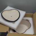 Paris Hilton Enameled Cast Iron Dutch Oven HeartShaped Pot with Lid, Dual Handles, Works on All Stovetops, Oven Safe to 500°F, 4Quart, Pink