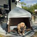 GOGGY MYPET Pop Up Pet Playpen for House & Travel - 31x31 Lightweight Portable Dog & Cat Tent for Indoor & Outdoor Activities - Easy Cat & Dog Playpen Instantly Assembled