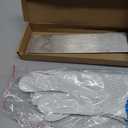 uxcell 316L Stainless Steel Flat Bar 1/8" Thickness, 2" Width, 8" Length, Brushed Finish Trim Strips Sheet for Kitchen DIY Craft Making, Silver Tone