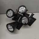 InnoGear Solar Lights Outdoor Waterproof Solar Garden Light for Outside Yard Landscape Lighting Pathway Spot Lights Spotlight Wall Light Auto On/Off, Pack of 4 (Warm White)