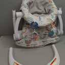 Fisher-Price Portable Baby Chair Sit-Me-Up Floor Seat with Developmental Toys & Machine Washable Seat Pad, Rainbow Showers