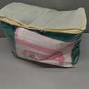 3 Pack Emerald Green Spandex Tablecloth for 6 Foot Rectangle Tables, Wrinkle Free Fitted Table Cloth Cover 6ft Green Stretchy Tablecloths with Skirt for Parties Weddings Birthday Banquet Baby Shower