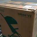 Bombi Bbee V2 Lightweight Baby Stroller - Premium Vegan Leather, One-Hand Fold, Infinite Recline, Aircraft-Grade Aluminum Frame, XXL Canopy, and Ample Storage Umbrella Stroller - Hickory