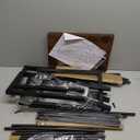 SONGMICS Portable Closet, Freestanding Closet Organizer, Clothes Rack with Shelves, Hanging Rods, Storage Organizer, for Cloakroom, Bedroom, 44.1 x 16.9 x 65 Inches, Black URYG24BK