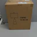 22" Double Gourd Ceramic Table Lamps Set of 2, Blue Modern Bedside Lamps for Living Room, Contemporary Nightstand Desk Lamps for Bedroom End Table Home Office Study Room Decor(2 LED Bulbs Included)