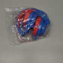 iClever Kids Headphones for School Travel, Safe Volume Limited, HD Mic Stereo Sound Over-Ear Girls Boys Headphones for Kid, FunShare Foldable 3.5mm Wired for iPad Computer, HS19 (Blue)