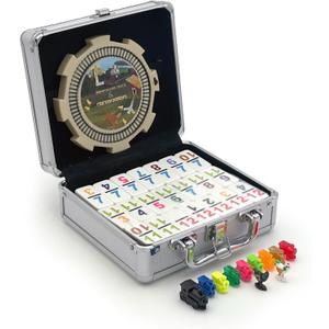 CHH Double 12 Numeral Pro Size Mexican Train & Chicken Domino Set