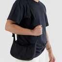 BAGGU Small Nylon Crescent Bag - Black 37''