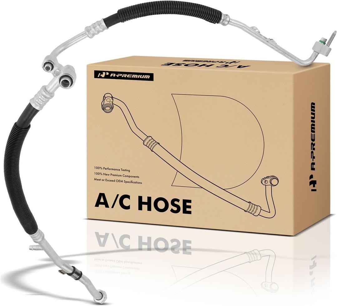 A-Premium A/C Suction and Discharge Hose Assembly Compatible with Chevrolet 2002-2005 Cavalier 2.2L & Pontiac 2003-2005 Sunfire 2.2L