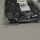 AugIris Womens Biker Shorts with 2 Pockets 8" High Waisted Tummy Control Workout Yoga Running Gym Shorts Black (Pack of 3, Size S)