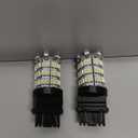 Unifizz 3157 3156 4114 Daytime Running Light Bulbs DRL Driving Light 60LED 3528-SMD 6000K Xenon White Ultra Bright Car Led Bulbs Lighting 2PCS