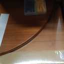 Forbena Walnut Brown Floating Corner Shelves for Wall 4-Pack, Small Corner Wall Shelves for Kids Room, Cute Wooden Hanging Corner Shelf for Bedroom Bathroom Decor, Living Room, Small Spaces (10" Depth)