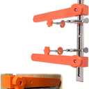 Drawer Slide Jig Installation Jig Kit,Cabinet Drawer jig Tool with Double Scale Markings & Magnetic Arm for securing Cabinet Slides,Drawers, and Desks (1Set)