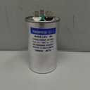 45+5 uF 45/5 MFD 6% 370V/440V CBB65 AC Capacitor, Dual Run Round Capacitor Replacement, 45 5 uF 440 Volt HVAC for AC Unit Fan Motor Start or Heat Pump or Condenser Straight Cool
