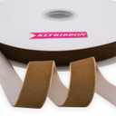 Nylon Khaki Velvet Ribbon Single Sided,1 Inch X 25 Yards Spool