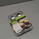 Nordic Ware Naturals Compact Muffin Pan - Natural Uncoated Aluminum, Toaster Oven and Broiler Safe