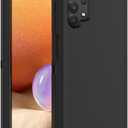 Case for Galaxy A23, Heavy-Duty Tough Rugged Shockproof Drop Protective Cover Cases for Samsung Galaxy A23, Black