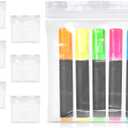 Clear Plastic Reclosable Zipper Bags, 6 x 6 Inch. Pack of 50 Resealable Plastic Bags. High Clarity Polypropylene Reclosable Zip Bag, 2 mil.