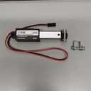 DC HOUSE Mini Electric Linear Actuator Stroke 1.2"Force 4.5 lbs12V | High-Speed 1.97"/secWeight 0.1KG Ideal for Intelligent Range Hood, Fan Blades, Window Opener, Robotics, Home Automation