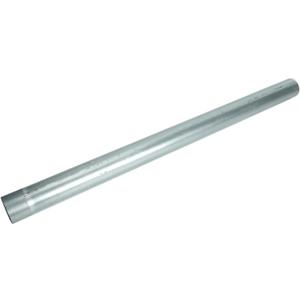 Silver Galvanized Straight Exhaust Pipe Tubing Steel Straight Tube Piping 4FT Long 3 Inch OD 48 inch Tailpipe Exhaust Pipe Exhaust System