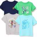 Amazon Essentials Boys Short-Sleeve T-Shirts (X-Large)