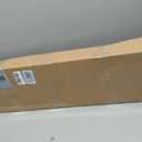 BlindsAvenue No Drill Cordless Pleated Fabric Shades, Fawn, 31" W x 64" H