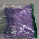 Mesh Shower Caddy Portable for College Dorm Room Essentials, Shower Tote Bag with Hanging Hook and Drawstring, Quick Dry Toiletry Bag with 6 Pockets for Bathroom, Swimming, Gym, Camping, Beach, Travel (Medium, 03-Purple)